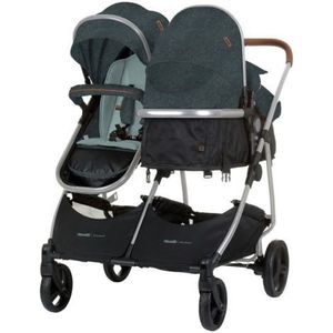 Carucior gemeni Chipolino Duo Smart 2 in 1 basil imagine