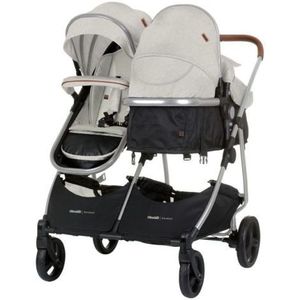 Carucior gemeni Chipolino Duo Smart 2 in 1 biscotta imagine