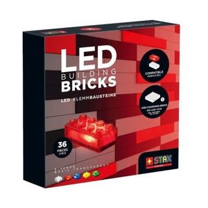 Jucarie - Seturi de constructie cu lumini Stax (36 piese) imagine