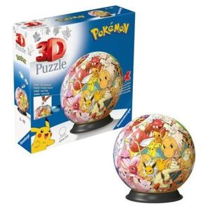 Ravensburger - Puzzle 3D bila personaje Pokemon 72 piese imagine