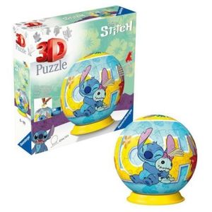 Ravensburger - Puzzle 3D bila Disney Stitch 72 piese imagine