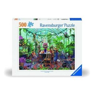 Ravensburger - Puzzle dimineata in gradina 500 piese design nou imagine