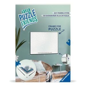 Ravensburger - Rama alba pentru puzzle de 500 de piese 49 x 36 cm imagine