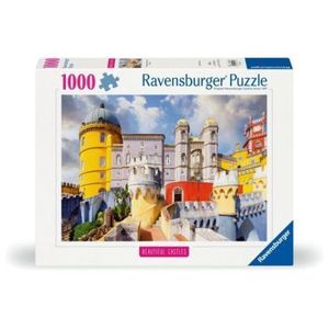 Ravensburger - Puzzle castele minunate Palatul Pena Portugalia 1000 piese imagine