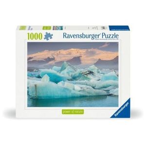 Ravensburger - Puzzle puterea naturii lacul glaciar Jokulsarlon din Islanda 1000 piese imagine