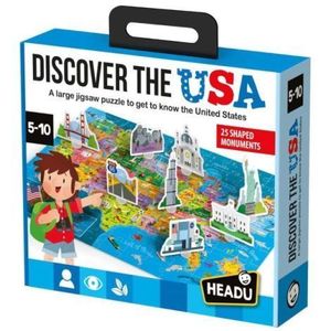 Headu - Puzzle descoperiti Statele Unite ale Americii cu 25 de monumente 3D imagine