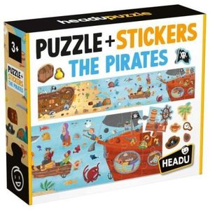 Headu - Puzzle Pirati cu peste 200 de stickere ce se pot repozitiona imagine