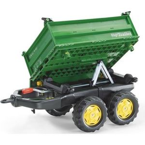 Remorca Mega Trailer Rolly Toys – cu basculare pe 3 parti – cod 122004 imagine