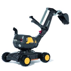 Excavator cu roti pentru copii Rolly Digger 421152 cu licenta Volvo imagine