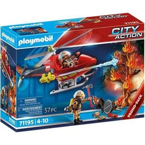 Elicopter de salvare al pompierilor PM71195 Playmobil imagine