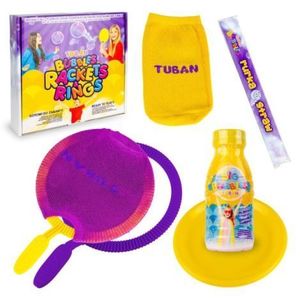 Set Baloane de sapun gigante - Rachete si Inele + solutie imagine