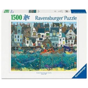 Ravensburger - Puzzle port cu mare agitata 1500 piese imagine