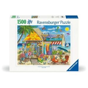 Ravensburger - Puzzle magazin de inchirieri pe plaja 1500 piese imagine