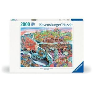 Ravensburger - Puzzle povestea adancurilor 2000 piese imagine