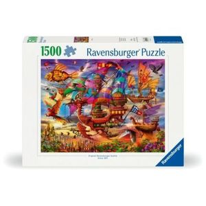 Ravensburger - Puzzle lucruri zburatoare 1500 piese imagine