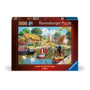 Ravensburger - Puzzle o zi agitata pe canal 1000 piese imagine