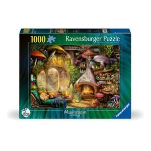 Ravensburger - Puzzle coliba ciupercutelor 1000 piese imagine