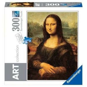 Ravensburger - Puzzle colectia de arta Leonardo da Vinci Mona Lisa 300 piese imagine