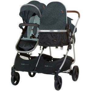 Carucior gemeni Chipolino Duo Smart 3 in 1 basil imagine