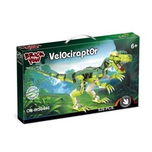 Dinozaur de jucarie - Set constructie - Velociraptor (539 piese) imagine