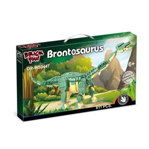 Dinozaur de jucarie - Set constructie Brontozaur (611 piese) imagine
