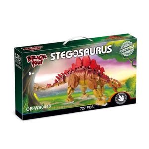 Dinozaur de jucarie - Set constructie Stegozaur (727 piese) imagine