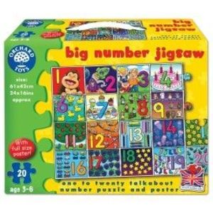 Puzzle de podea Invata numerele (de la 1 la 20) BIG NUMBER JIGSAW imagine