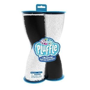 Spuma de modelat playfoam pluffle™ twist - alb si negru imagine