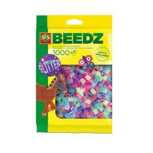 Set margele de calcat glitter Beedz 1000 bucati imagine