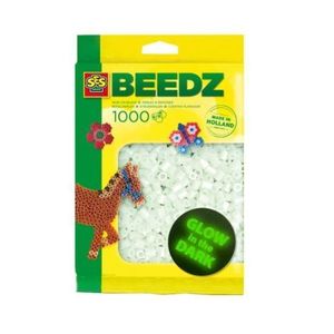 Set margele de calcat straluceste in intuneric Beedz 1000 bucati imagine