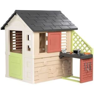 Casuta pentru copii Smoby Life Nature cu bucatarie imagine