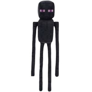 Jucarie din plus Enderman cu detalii brodate, Minecraft, 25/55 cm imagine