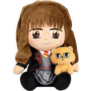 Jucarie din plus Hermione cu Crookshanks, 26 cm imagine