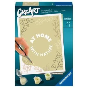 Ravensburger - CreArt pictura pe numere pentru copii At home with nature imagine