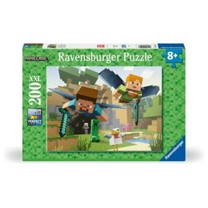 Ravensburger - Puzzle aventurile Minecraft 200 piese XXL imagine