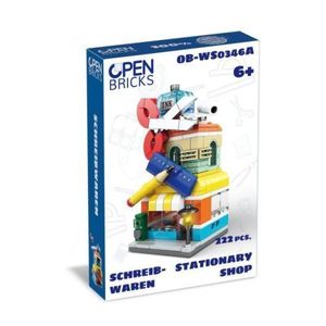 Set de constructie de jucarie - Magazin de Papetarie (222 piese) imagine