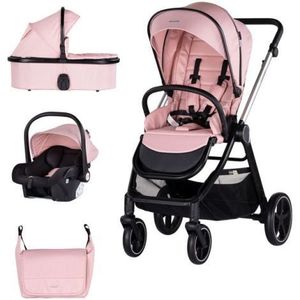 Carucior Chipolino Marbella 3 in 1 pink marshmallow imagine
