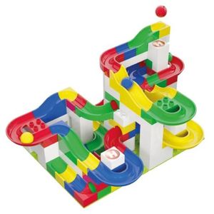 Jucarie de construit pentru copii Marble Run Hubelino (123 piese) imagine