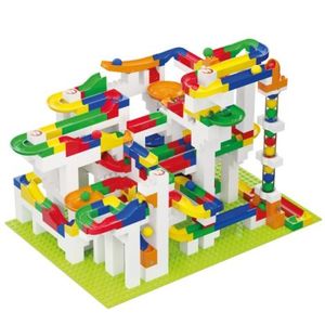 Jucarie de construit pentru copii Marble Run Hubelino (585 piese) imagine