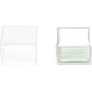 Set 100 lamele pentru acoperire preparate microscopice, 22 x 22 mm, uz didactic imagine