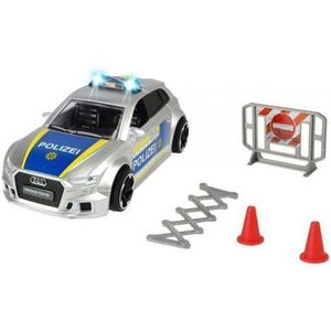 Masina de politie Dickie Toys Audi RS3 1: 32 15 cm cu lumini, sunete si accesorii imagine
