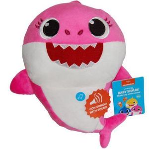 Jucarie muzicala din plus Mummy Shark, Baby Shark, 25 cm imagine