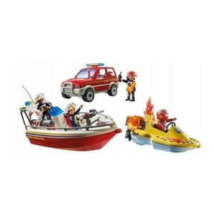 Playmobil - Misiunea pompierilor pe apa imagine