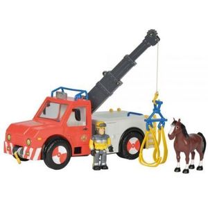 Masina de pompieri Simba Fireman Sam Phoenix cu figurina si cal imagine