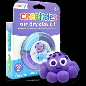 Plastilina cu uscare la aer - Ocean, Creatibles, set DIY 4 culori imagine