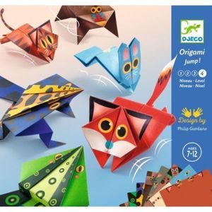 Joc creativ origami Animale saltarete, Djeco imagine