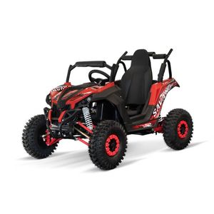 UTV electric pentru copii NITRO GoKid Savana 1200W 48V Rosu imagine