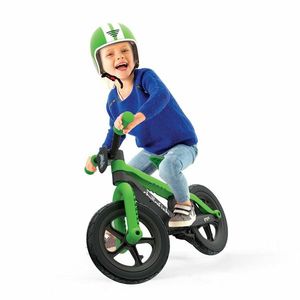Bicicleta de echilibru Chillafish BMXie 02 Kiwi cu suport pentru picioare si frana integrata imagine