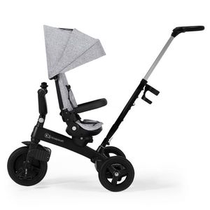 Tricicleta pentru copii Kinderkraft Twipper 5 in 1 cu scaun rotativ, cadru din aliaj de magneziu, spatar reglabil, suport picioare, maner telescopic, accesorii imagine