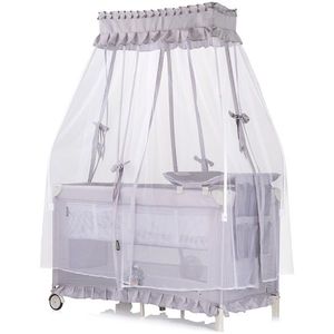 Patut pentru copii Chipolino Palace Hippo grey pliabil imagine
